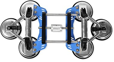 Saugnahtsetzer Nahtloser Nahtsetzer mit sechs Vakuum-Saugern Fliesen-Stein-Hintergrundwand Nahtloses Spleißwerkzeug Handwerkzeug für Quarzplatten Granit, Stein, Marmor, Fliesenspaltregler Granit, St