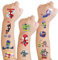 Kinderfreundliches Temporäres Tattoo Spidey and His Amazing Friends - 8 Blätter, Hautfreundlich, Wasserdicht, Kreativer Spaß für Geburtstagsgeschenke