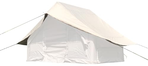 TentHome Aufblasbare Zelte Zubehör Familienzelt Stehhöhe Markise Überdachung Wasserdicht Sonnensegel Zelt Regenschutz Regendach Dachschutz für Outdoor Camping, Beige L