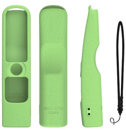 Funda de silicona para mando a distancia LG MR21GA MR21GC [a prueba de golpes] Funda protectora antideslizante para LG MR22GA MR22GN MR23GA MR24GN Magic Remote 2021-2024 funda protectora - verde