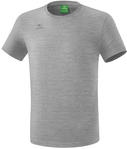 Erima Herren Basic Teamsport T-Shirt (2082501), grau Melange, S