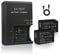 Camulti 2-Pack LP-E17 Battery and Charger Set for Canon Camera EOS R50 RP R10 R8,Rebel T8i, T7i, T6i, T6s, SL2,SL3, EOS M3, M5, M6, 200D,77D,750D,760D,800D,8000D