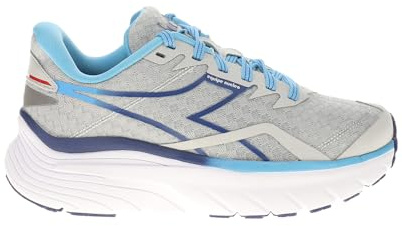 Diadora Womens Equipe Nucleo Running Sneakers Shoes - Black, White, Black/White, 6 UK