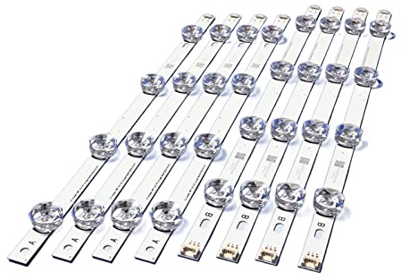 NBCNZCTSAS 8 pcs LED Bande Convient for LG 42 '' TV 42LF5600 42LB5800-ZM 42LB572V 42LB570V 42LB570U 42LB5700 42LF5800 42LB6500-UM 42LF560V 42LX530SS