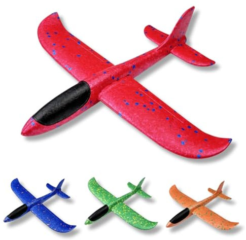 Parence.- Avion de Lancer en Polystyrène - Planeur Manuel