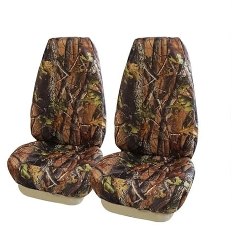 VNSMM Autositzschoner Auto-Schonbezüge Auto Camouflage Sitzbezug Universal Wasserdicht Seat Protector Outdoor Jagd Camping Vorne Hinten Sitzbezug(2pcs Front Seats)