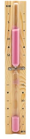 KiBcsLic Sauna 15 Minuten Sanduhr Sand Timer Barrel Sauna Dampfbäder SPA Sand Uhr
