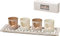 WHOLE HOUSE WORLDS Kerzenhalter Pumps Höhe 12 cm - Mehrfarbig, Holz, Geschenk, Herz, Candleholder