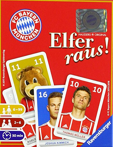 Ravensburger 20788 - Bayern München - Elfer Raus Kartenspiel