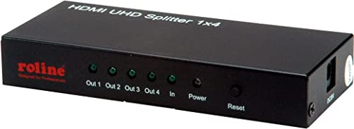 ROLINE 4K HDMI Video-Splitter, 4fach