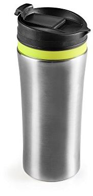 IBILI Vaso HERMETICO Class 390 ML, Stainless Steel, metálico, 6 x 6 x 20 cm