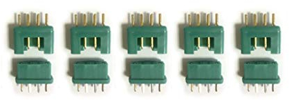 marfitec © 5 Paar (10 Stück) MPX Steckverbinder (Stecker/Buchse) kompatibel