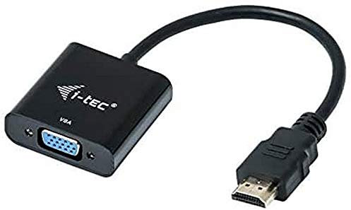 I-Tec Adapter HDMI VGA 1.080p / 60Hz, schwarz