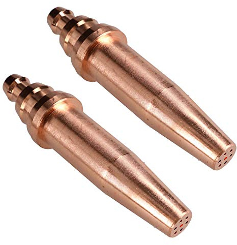 ANM Oxy Acetylene Gas Cutting Nozzle Tip Standard Length 3/64 5-12mm 2pk