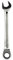 STANLEY STMT89941-8B Clé mixte à cliquet réversible en acier inoxydable 16 mm (argenté)