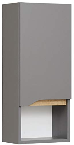 Pelipal - Capri - Wandschrank, 30 cm, 1-türig, 1 offens Fach, 1 Einlegeboden - Badmöbel