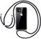 omitium Handykette für iPhone 12/12 Pro, Transparent Hülle mit Band iPhone 12 Pro Stoßfest Silikon Schutzhülle Durchsichtige Handyhülle iPhone 12 Halskette Cover mit Kordel zum Umhängen Case, Schwarz