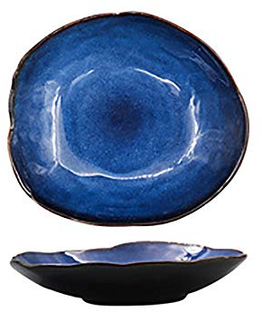 Nordic ceramica Piatto Piatto domestica Ceramica irregolare del piatto piatto di insalata da tavola di Dish,L