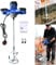 Cement Mixer, 2600W Electric Paddle Mixer Mortar Paint Stirrer Whisk, 6 Variable Speeds, Portable Mixing Machine for Mixing Feed, Plaster, Mortar, Concrete, Grout, Resin, Adhesive