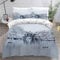 OENISE Parure de Lit 240x260 Adulte Eau du Lac Housse de Couette 2 Personne Style Chinois Adolescents 3D Motif avec Fermeture Éclai Doux Respirant Microfibre 3 Pièces,2 Taies d'oreiller 50x75