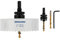 Mollom (124mm | 4-7/8) HSS M42 with 8% cobalt BI-Metal Hole Saw with 2 Pilot Drill Bits & Arbor Smooth Cutting for PVC,Drywall,Wood,Plastic,Gypsum Board,Rubber