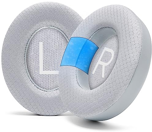 WC FreeZe NC700 - Cuscinetti auricolari in gel di raffreddamento per cuffie Bose Noise Cancelling 700 | Tessuto sportivo traspirante, gel rinfrescante, extra spesso e più fresco più a lungo | Silver