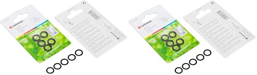 Gardena O-Ring: Vielseitiger Dichtungsring für den Anschluss aller Original Gardena System Anschlussnippel wie z. B. an Brausen und Regnern (5303-20) (Packung mit 2)