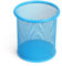 Tamaki Pen Holder Cup for Desk, Wire Mesh Pencil Cup Holder for Desk Office Pen Organizer (Blue)