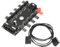 sourcing map PWM Driver Module, 3 Pin 4 Pin Cooling Fan Hub IDE Port 10 Way Splitter Fan Adapter Card