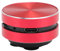 Bone Conduction Speaker, Portable Wireless Speaker Stereo Speaker, Dual Speaker Bluetooth 5.0 Bass Speaker with Suction Cup, Intercom, FM Radio Function, for Bathroom Outdoor (Red)