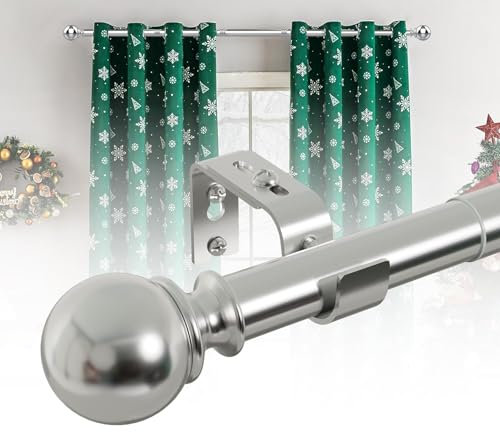Bastone Per Tende Da Interno Allungabile Con Staffe - Set Moderno e Robusto Per Camera Da Letto e Soggiorno - 70-237 Cm