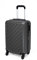 HEYO Hartschalenkoffer Reisekoffer mit Rollen Koffer & Trolleys mit Zahlenschloss Teleskopgriff (Grau, M 35x22x55 cm)