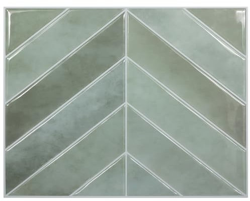 WoStick Pannelli Decorativi Per Pareti Cucina, 3D Rivestimento Parete, A Spina Di Pesce Paraschizzi Cucina Adesivo Per Cucina E Bagno 10sheets/Pack