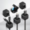 6 Stück Kabelhalter Magnetisch Kabelclips, Kabel Organizer, Magnetische Schreibtisch Kabel Organizer, Kabelhalter Selbstklebend, 2024 Neue Magnetische Kabel Clips für Zuhause, Büro, Auto