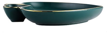 ABOOFAN Gesunder Langlebiger Keramikteller Im Herz-stil Glatt Für Frühstückssnacks