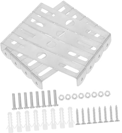 HOMSFOU 1 Set Beleuchtung Halterung Kronleuchter Montageset Deckenleuchte Halterung Außenleuchten für Wand Pendelleuchte Deckenleuchten Deckenleuchte Querstange Licht Montageplatte Eisen Silber