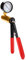 Yctze Kit di Pompa per Aspirapolvere per Sanguinamento Freno Professionale per Auto e Moto, Strumento di Spurgo Fluido Frizione Freno con Indicatore, Corpo e Accessori in Lega di Rame