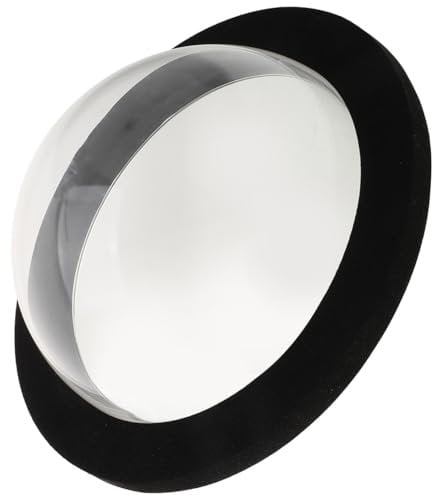 VICASKY Schwimmende Fischkuppel Schwimmende Teichabdeckung Acryl-fischteichkuppel Wartungsfreundliches Gartenteichzubehör