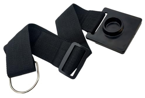 Verstellbarer Cellogurt für Koffer, Rutschfestes Cellozubehör für Cellisten | Robustes Nylon und Kunststoff, Einfache Montage, Schwarze Ausführung, Sicherer Halt Teppichen Beim Spielen