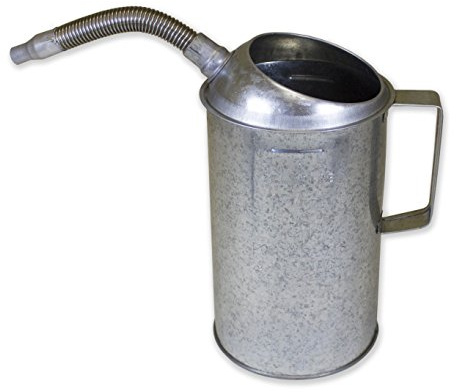 Silver 4 Qt Gal Measure Can