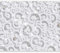 murando - Vlies Fototapete 3D Effekt 350x256cm- Foto Tapete Schlafzimmer Wohnzimmer Vliestapete XXL Wandtapete Motivtapeten Bildtapete 3d Effekt Wand Dekoration - Ornament weiß grau f-C-0218-a-a