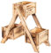 SPRINGOS Jardinera Cuadrada de Madera para Salón Terraza Jardín Jardinera Macetero de Balcón Arriate de Madera