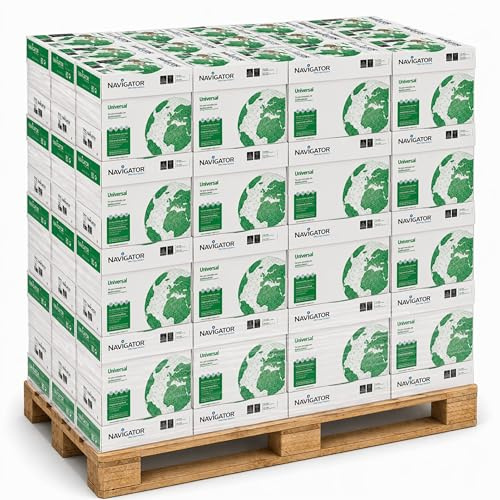 Navigator Universal Premium Büropapier, A4, 80 g, 240 Ries à 500 Blatt
