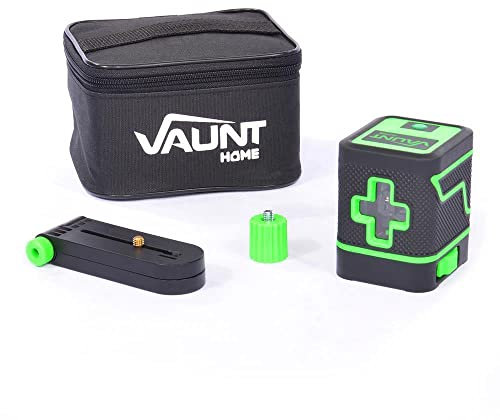 Vaunt Home Green Cross Line Laser Level Kit