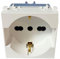 SIMON URMET PRESA UNEL 2P+T 16A COLORE BIANCO 103102.B