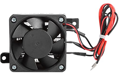 PTC Heizung, Konstante Autowindheizung, Mini Luftheizung Elektrischer mit Lüfter Heizlüfter Konstante Temperatur Heizelement für Camping, Wohnmobil, Boot, Autoheizung (12V 150W)