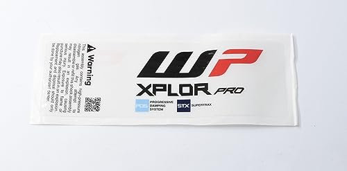 WP Suspension Stoßdämpfer Aufkleber XPLOR PRO PDS STX 125x44mm