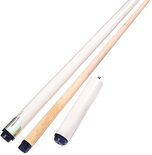 Billard Queue Pool Cue 57-Zoll 18-20 Oz Ahorn-Pool-Queue-Sticks 1/2 Geteilte Billard-Queue-Sticks 10 mm Tipps zur Pflege Ihres tragbaren Billard-Queues sxysdkjco 230822(Color:w-Single Rod,Size:10mm)