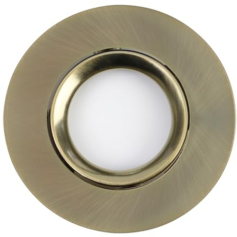 Bright Source Antique Brass Bezel for The All in One Switchable Wattage 5w/8w TILT LED Downlight