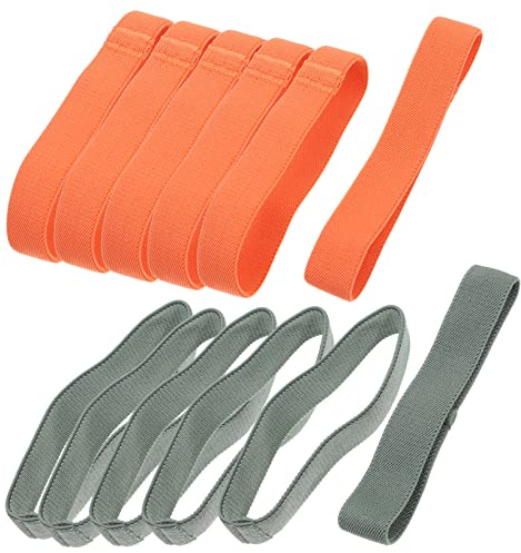 PRETYZOOM Packung Mit 12 Stück -gurt Fajas Para Mujeres Outdoor-bento-riemen Beheizte Brotdosen Für Erwachsene Band Für Lebensmittelbehälter Kinder-lunchbox Nylon Draussen Gummiband